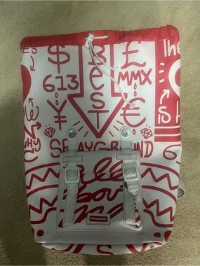 sprayground backpack leather